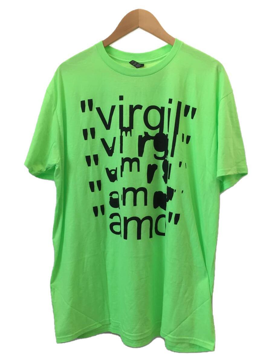 VirgilAbloh/Tシャツ/XXL/コットン/GRN