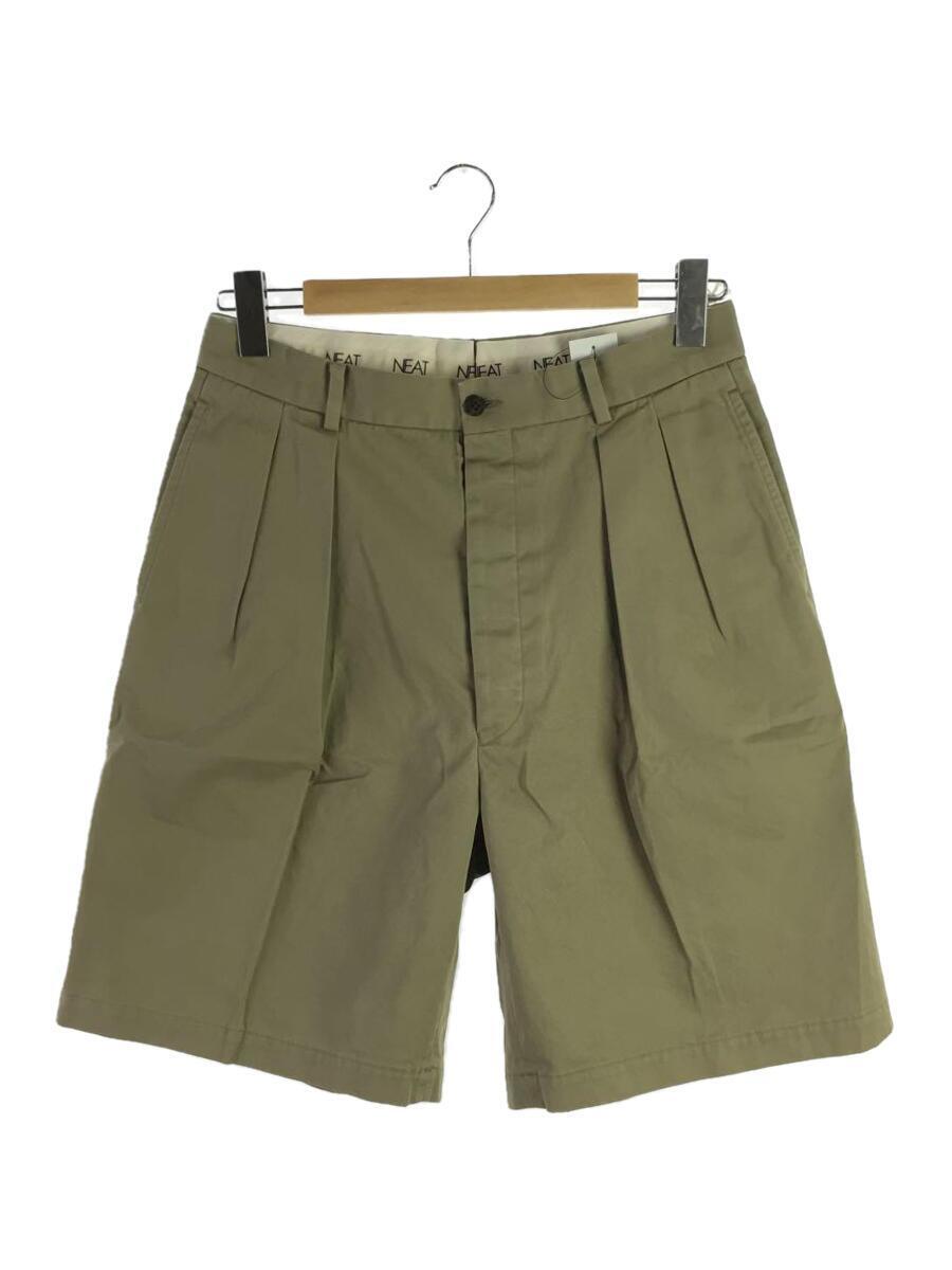 NEAT◆23SS/タグ付属/Chino Shorts/46/コットン/ベージュ/23-01NCS