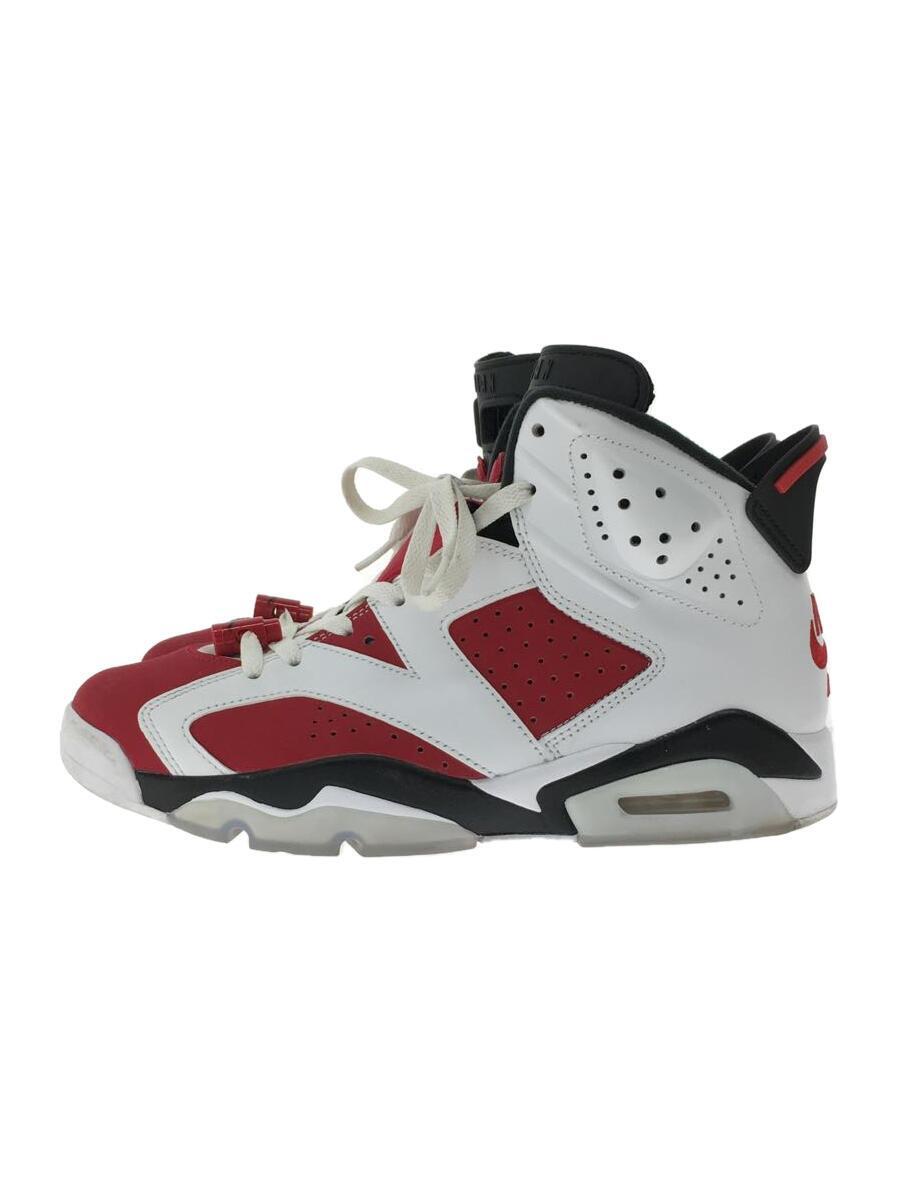 NIKE◆AIR JORDAN 6 RETRO_エアジョーダン 6 レトロ/26cm/WHT