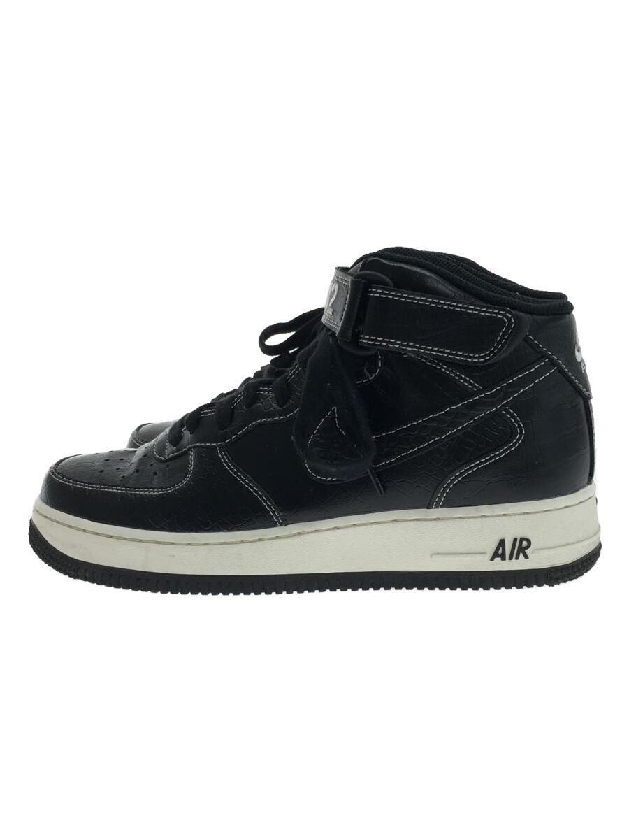 NIKE◆AIR FORCE 1 MID 07 LV8_エア フォース 1 ミッド 07 LV8/26cm/BLK_画像1