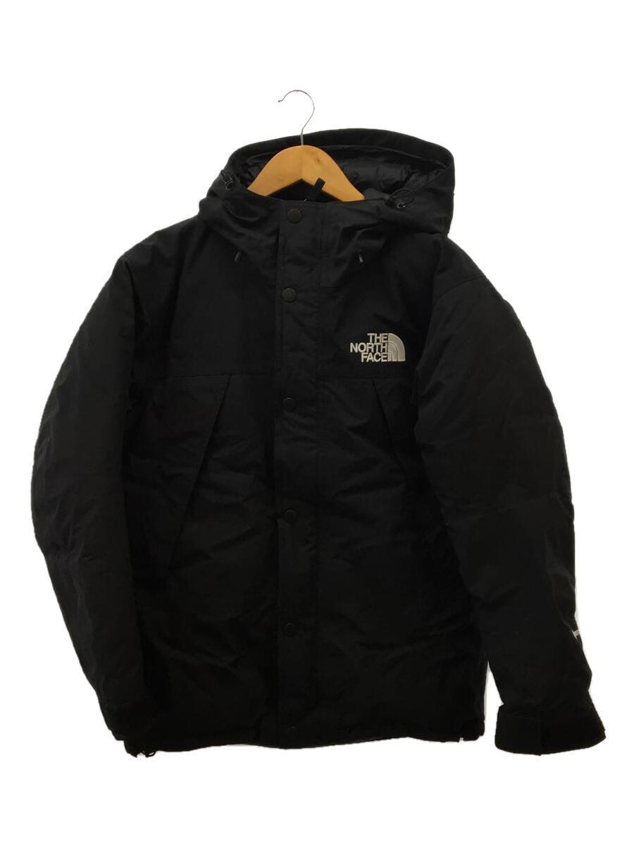 THE NORTH FACE◆MOUNTAIN DOWN JACKET_マウンテンダウンジャケット/S/ナイロン/BLK/ND91930