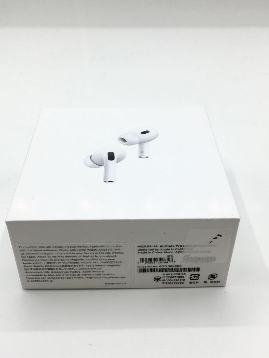 Apple◆イヤホン AirPods Pro 第2世代 MQD83J/A A2700/A2698/A2699