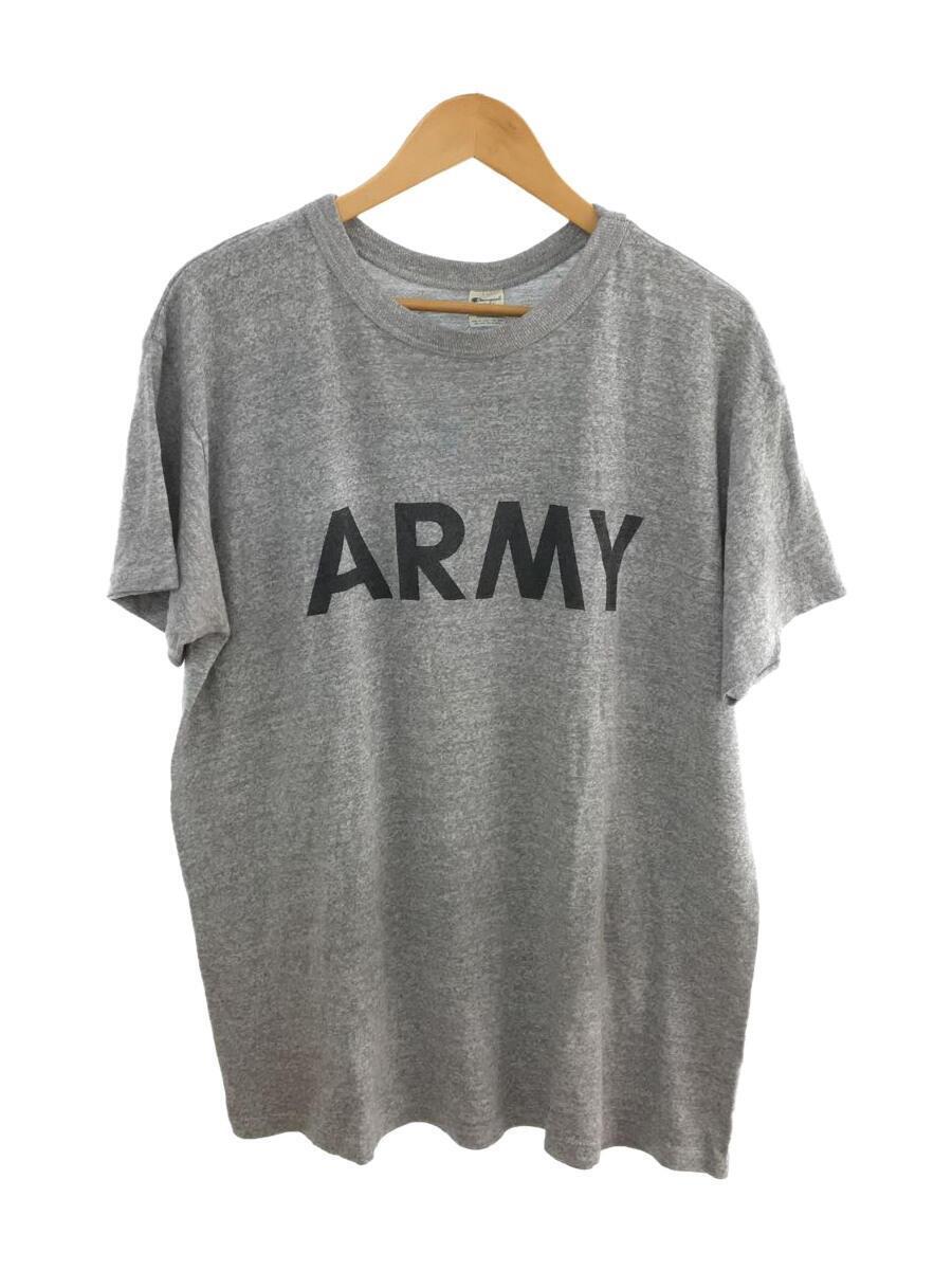 【超特価sale開催】 Champion◆80s/トリコタグ/ARMY/Tシャツ/カットソー/L/コットン/GRY Lサイズ 【超特価sale開催】 Champion◆80s/トリコタグ/ARMY/Tシャツ/カットソー/L/コットン/GRY Lサイズ