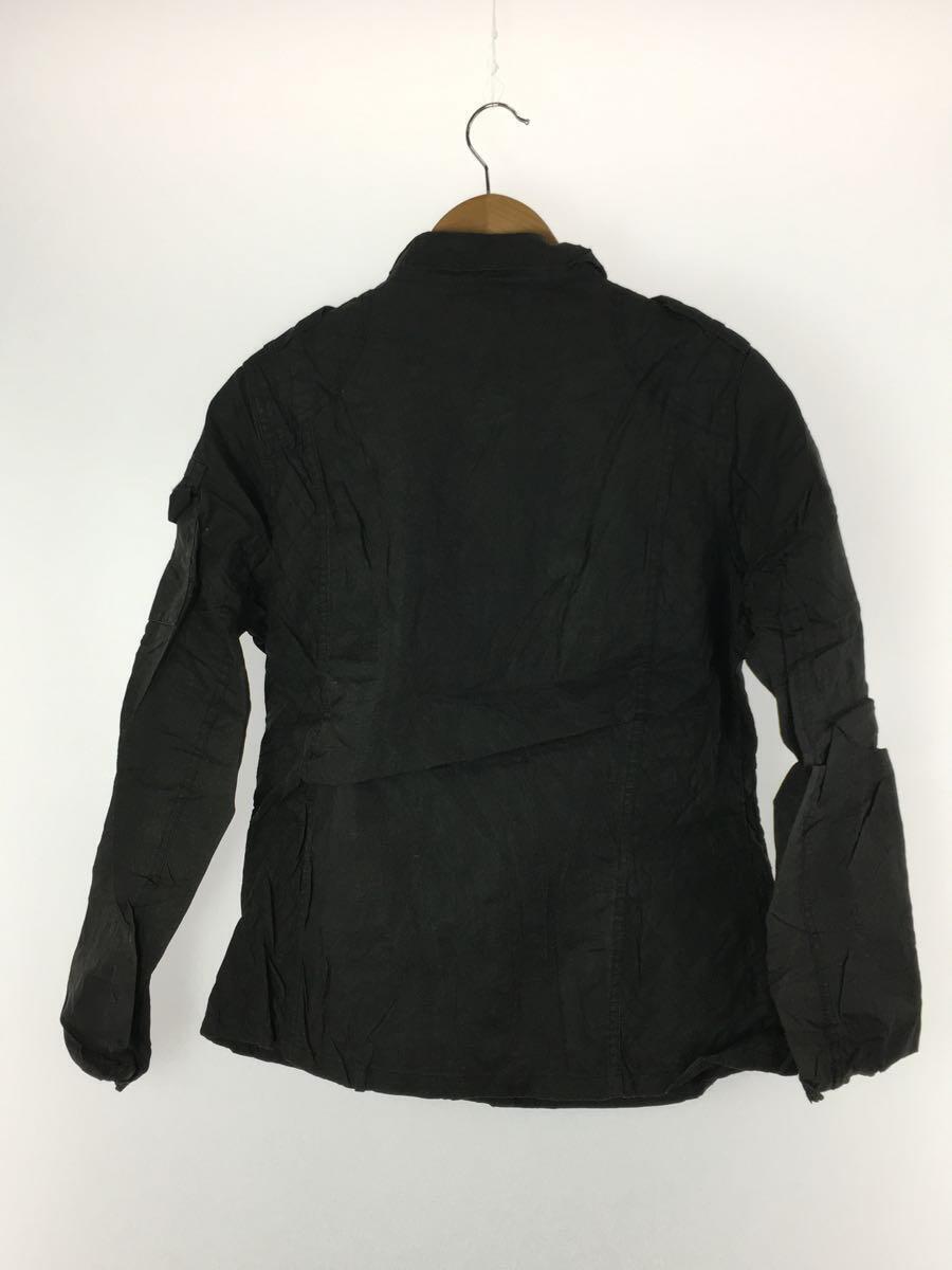 Barbour◆ジャケット/12/コットン/BLK_画像2