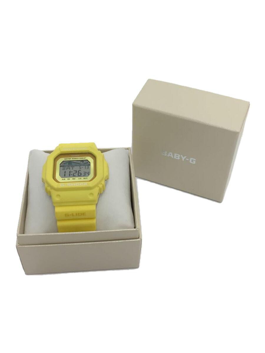 新作入荷!!】 CASIO◇腕時計/デジタル/ラバー/YLW/GLX-5600RT 状態考慮
