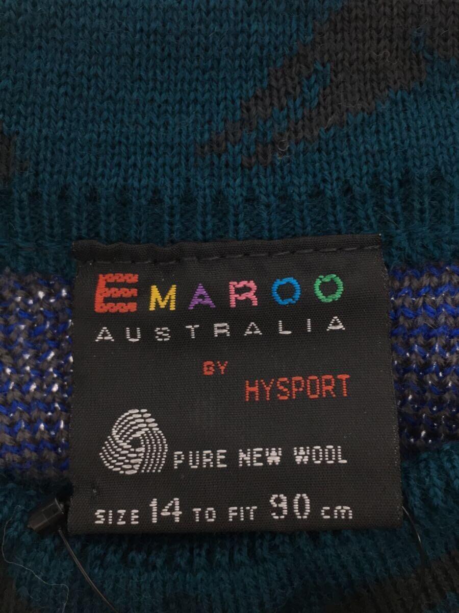 EMAROO AUSTRALIA 3D ウール マルチカラー セーター 大きめM