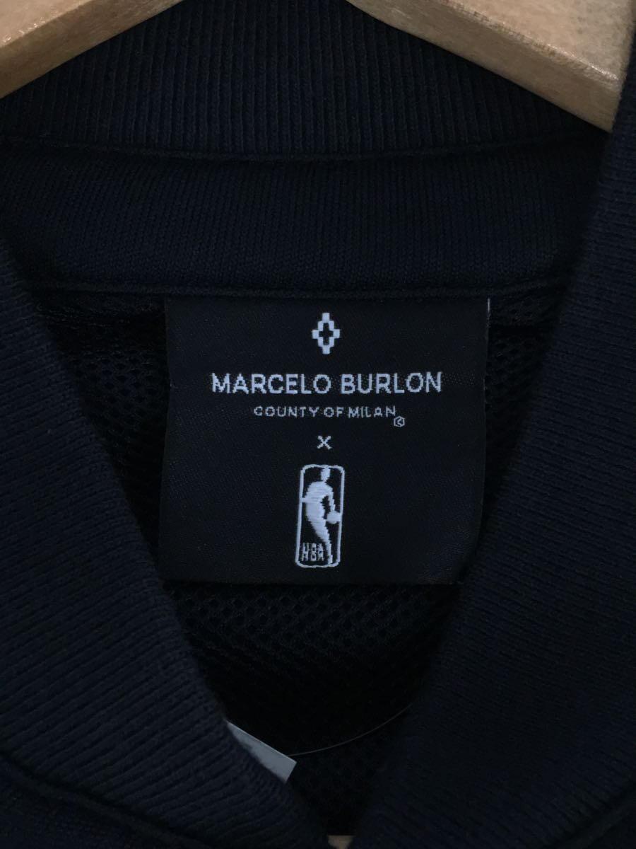 MARCELO BURLON COUNTY OF MILAN◆ブルゾン/S/黒/CMBD004F18922133/NBA/18AW/マルセロブロンカウンティオブミラン_画像3