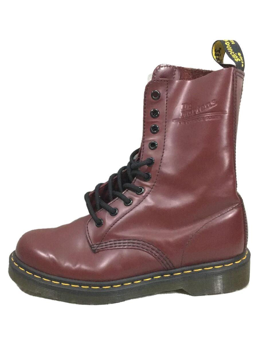 Dr.Martens◆10ホールレースアップブーツ/UK5/BRD_画像1