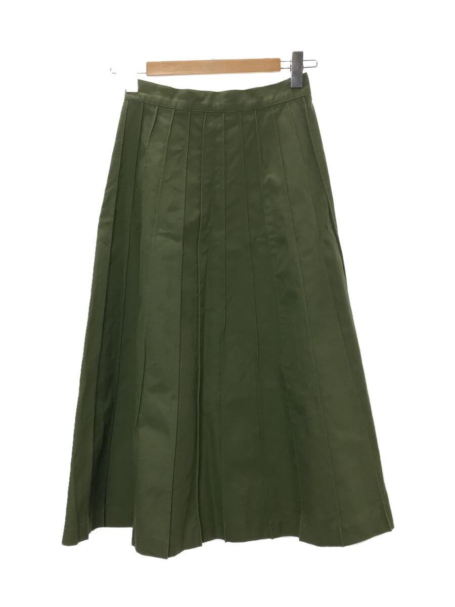 販売初回販売 nell/ロングスカート/38/コットン/KHK/無地/212-10130