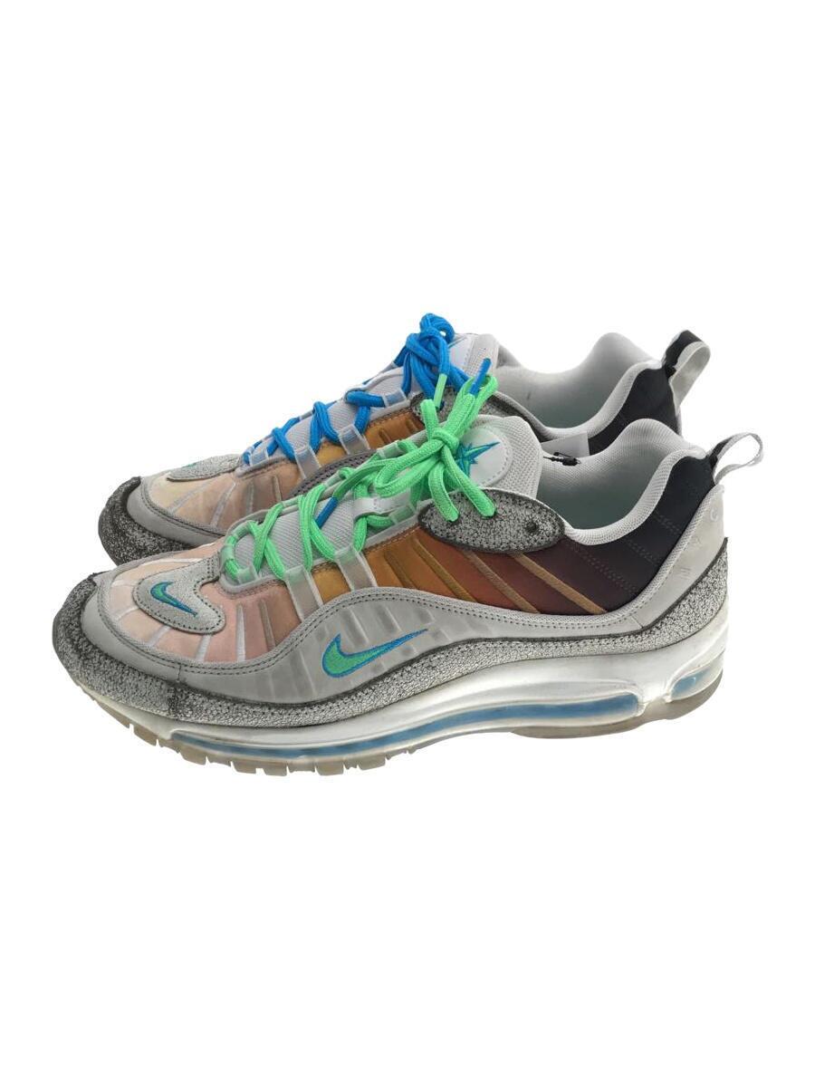 NIKE◆AIR MAX 98 OA GS/エアマックス/アイボリー/CI1502-001/27cm/オレンジ/靴_画像1