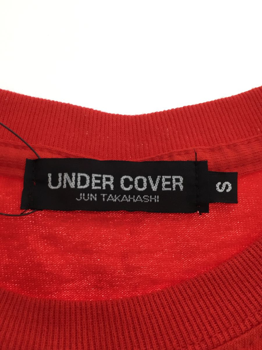 UNDERCOVER◆Tシャツ/S/コットン/RED/UCY9827の画像3