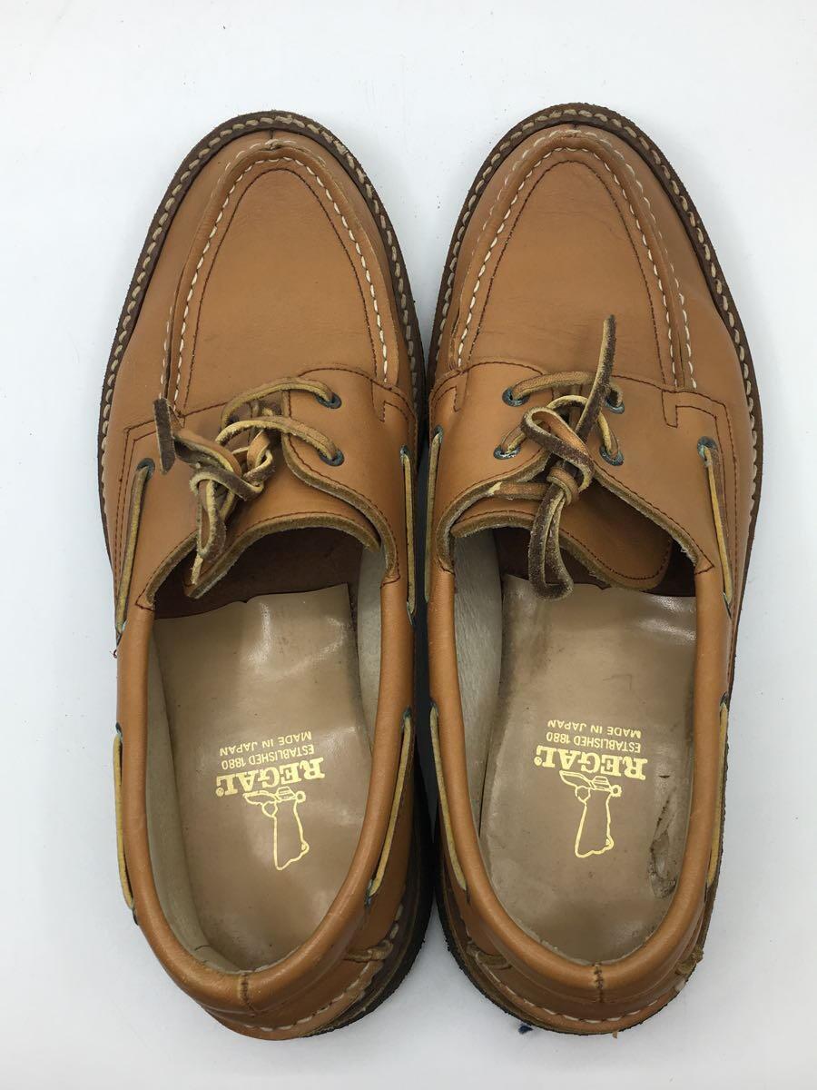 REGAL* deck shoes /25.5cm/BRW/ rust equipped 