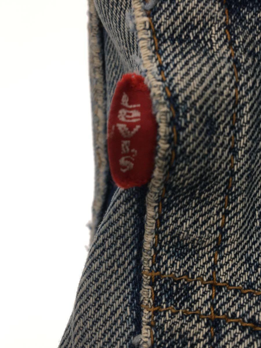 Levi’s◆501/66前期/スモールe/ボタン裏6/ボトム/-/デニム/IDG/リペア有/ダメージ有_画像4