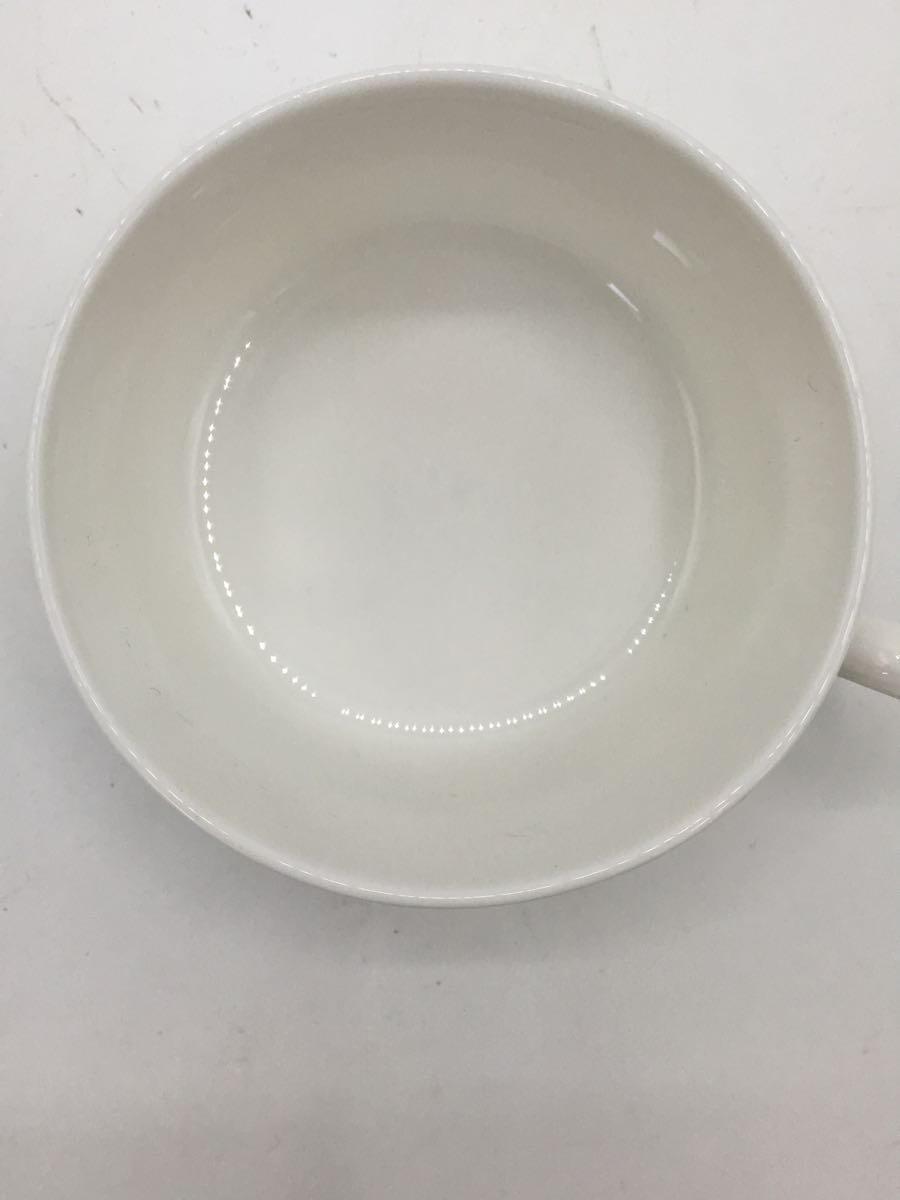 Noritake◆カップ&ソーサー/4点セット/WHT/ノリタケ_画像3