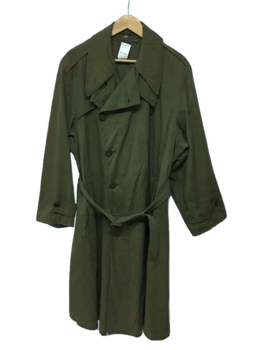 US.ARMY◆40s/WWII/US.ARMY OVER COAT/米軍将校用/40/コットン/KHK