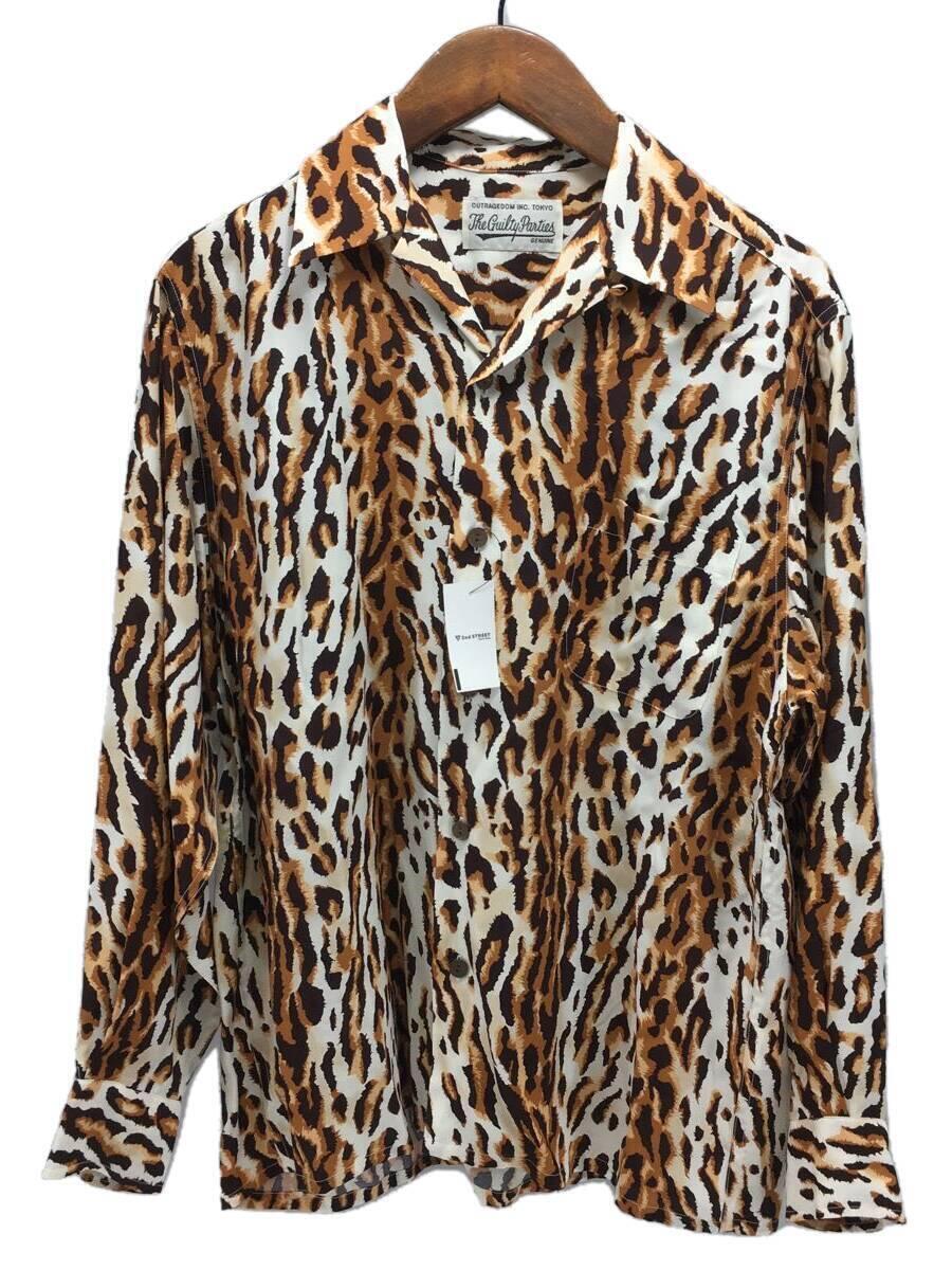 激安人気新品 WACKO MARIA◇ワコマリア/LEOPARD SHIRT/長袖シャツ/S