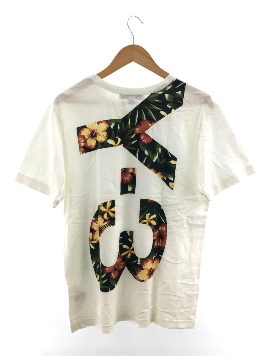 Y-3◆LOGO TEE/Tシャツ/M/コットン/WHT/プリント/S89483_画像2