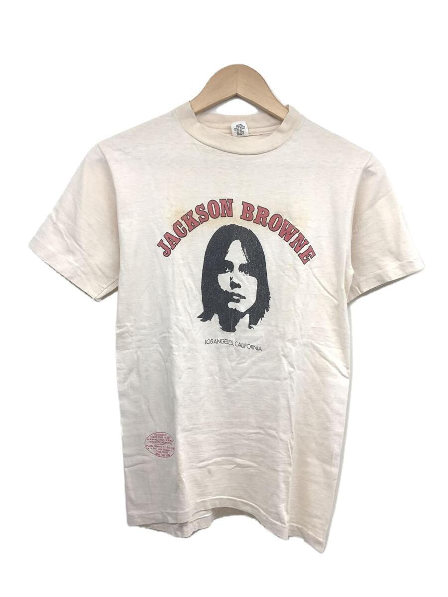 セール特価 Hanes◆70s/JACKSON BROWNE/Tシャツ/S/コットン/クリーム/ビンテージ/アメリカンカジュアル その他 セール特価 Hanes◆70s/JACKSON BROWNE/Tシャツ/S/コットン/クリーム/ビンテージ/アメリカンカジュアル その他