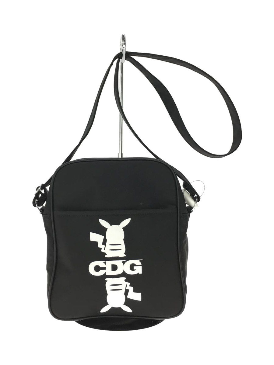 CDG◆ショルダーバッグ/ナイロン/BLK_画像1