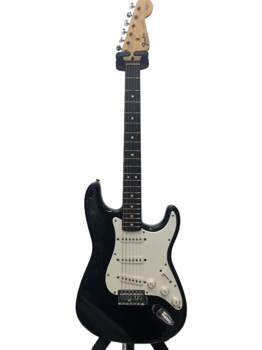 Fender Mexico◇エレキギター/ストラトタイプ/黒系/SSS/シンクロタイプ-