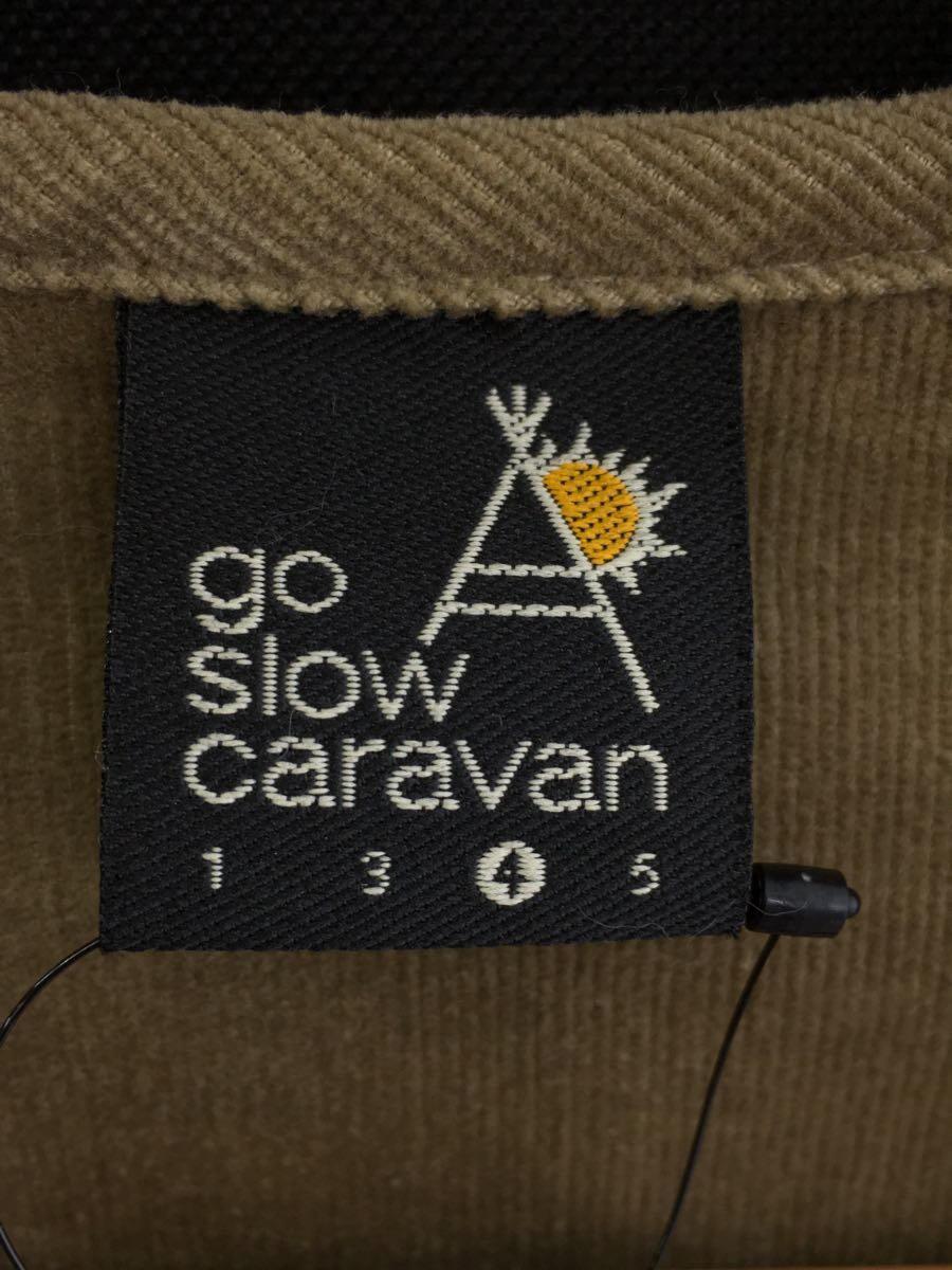 GO SLOW CARAVAN◆フリースジャケット/4/ポリエステル/マルチカラー/320216_画像3