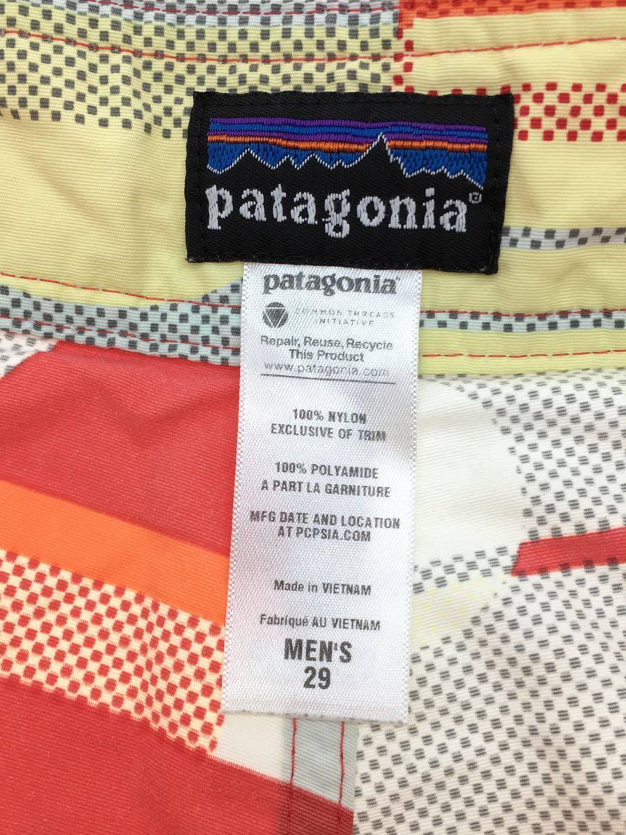 patagonia◆ショートパンツ/29/ナイロン/マルチカラー/51884_画像4