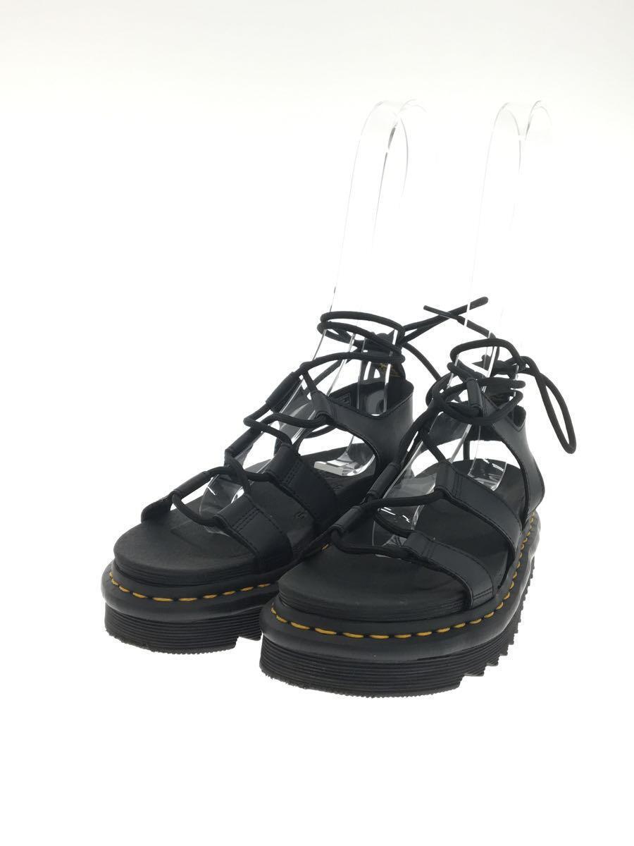 Dr.Martens◆サンダル/US7/BLK/NARTILLA_画像2