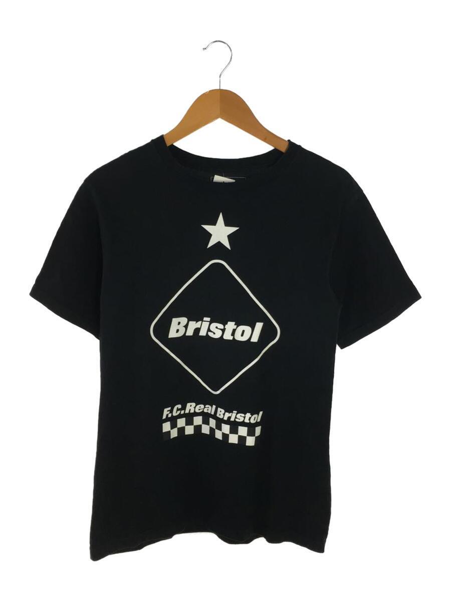 F.C.R.B.(F.C.Real Bristol)◆Tシャツ/M/コットン/BLK/FCRB-190068