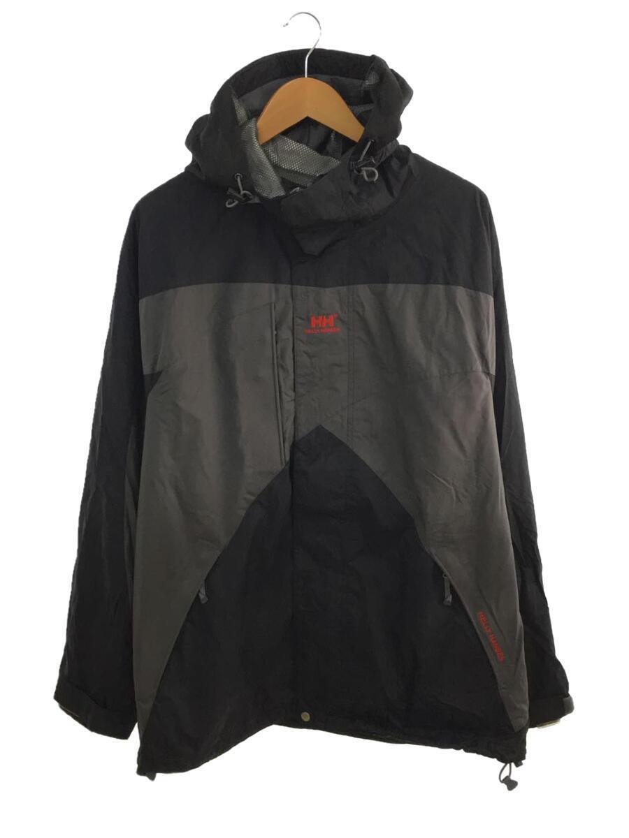 HELLY HANSEN◆マウンテンパーカ/L/ナイロン/BLK/HSV1353