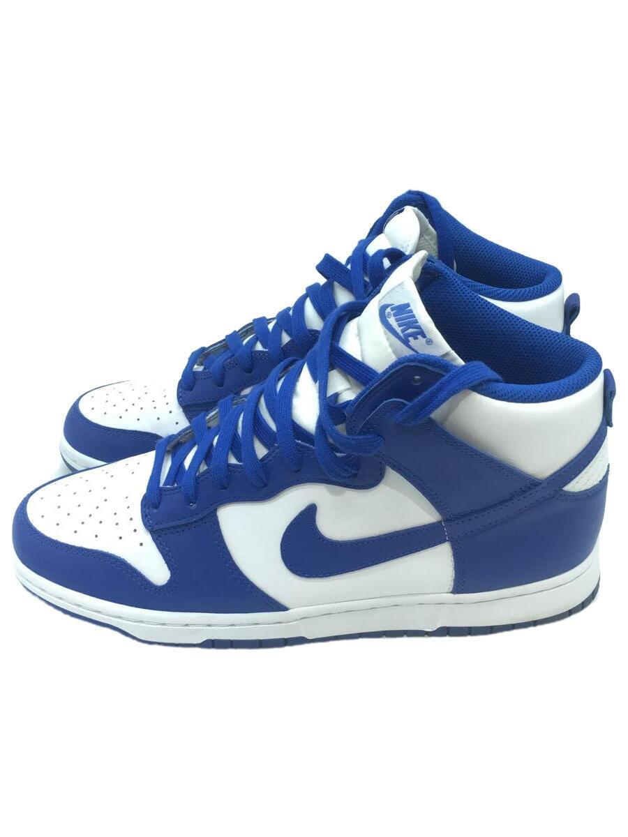 肌触りがいい NIKE◇DUNK HI レトロ/27.5cm/ブルー ハイ RETRO_ダンク