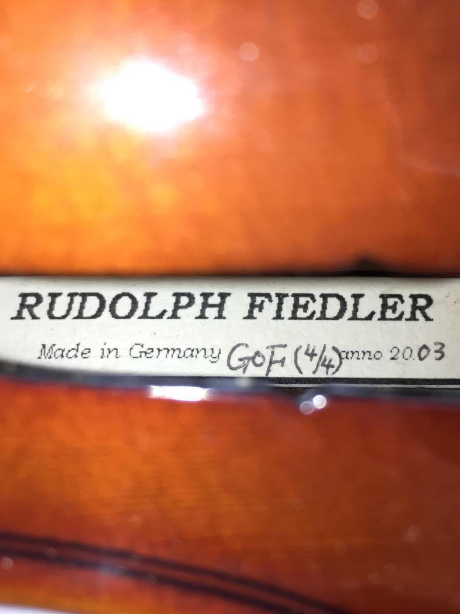 RUDOLPH FIEDLER/バイオリン/ヴァイオリン/BRW/GOF 4/4の画像5