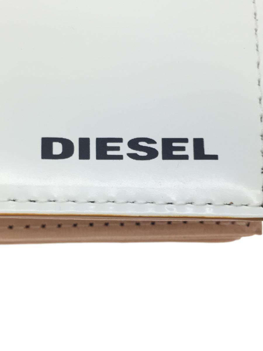 DIESEL◆カードケース/レザー/WHT/メンズ/X06152_画像3