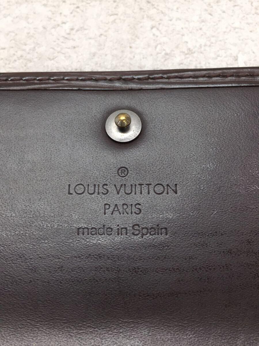 LOUIS VUITTON◆ポルト・トレゾールインターナショナル_エピ_BRW/レザー/BRW/メンズ_画像3