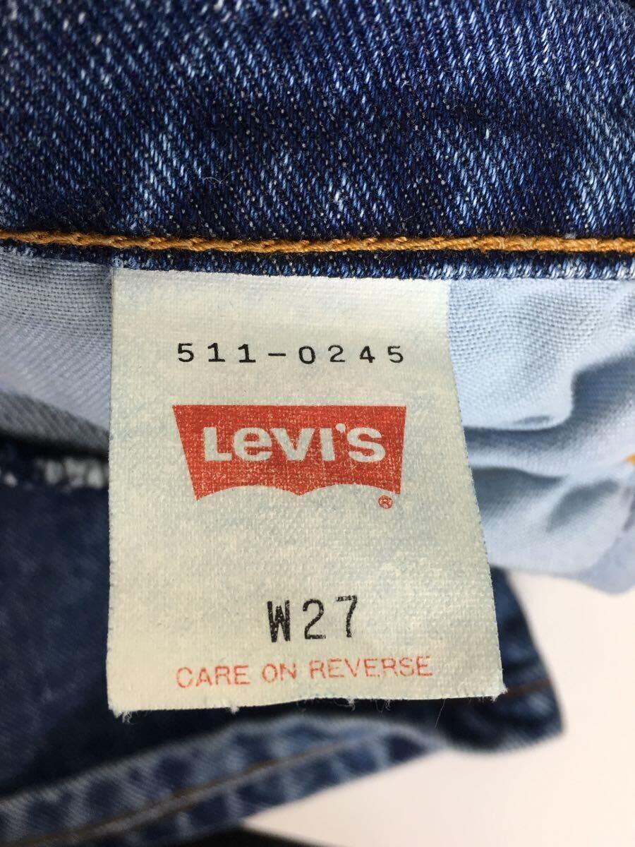 Levi’s◆ボトム/27/デニム/IDG/511-0245_画像5