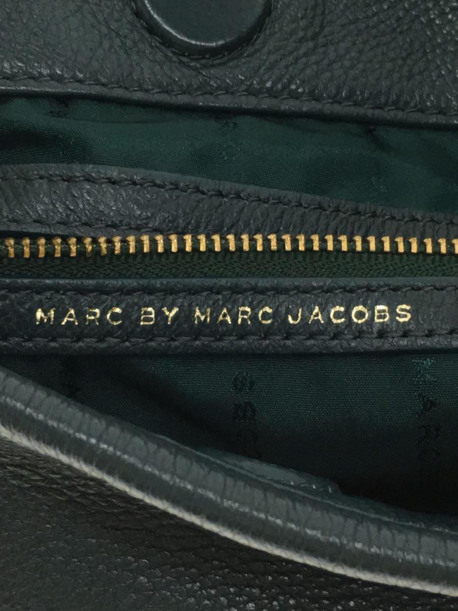 MARC BY MARC JACOBS◆ハンドバッグ/レザー/GRN/無地_画像5