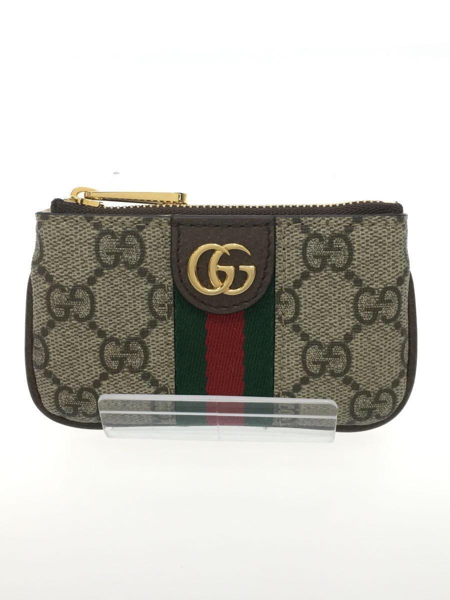 再入荷】 GUCCI◇キーケース/-/BRW/モノグラム/レディース/671722