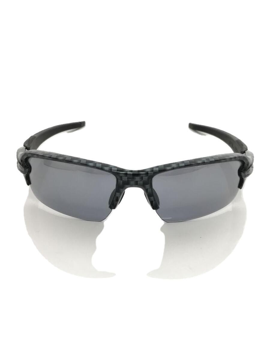 OAKLEY◆サングラス/スポーツグラス/プラスチック/グレー/ブラック/FLAK2.0/メンズ/OO9271-106