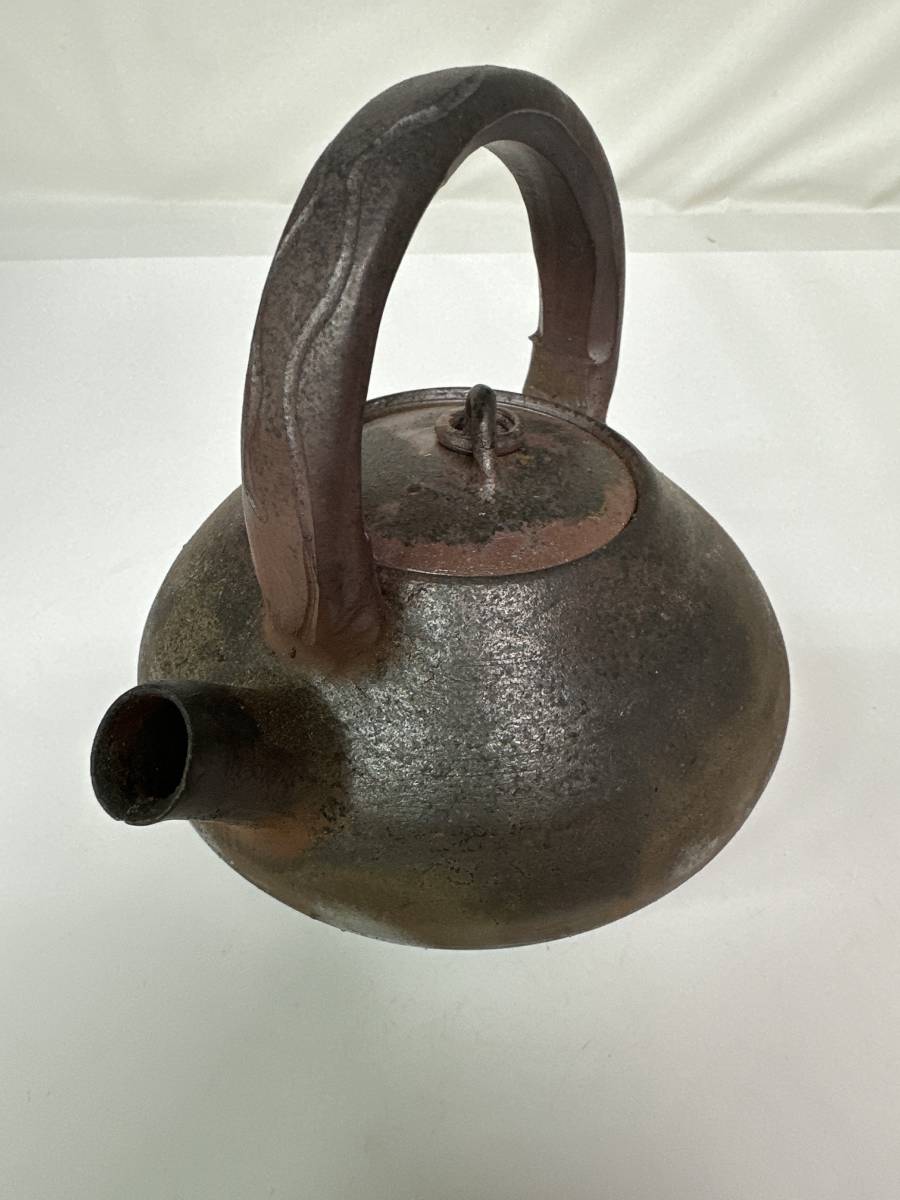  Bizen . tea utensils hand structure hot water ... earthenware teapot small teapot Ishii un- . structure also box 