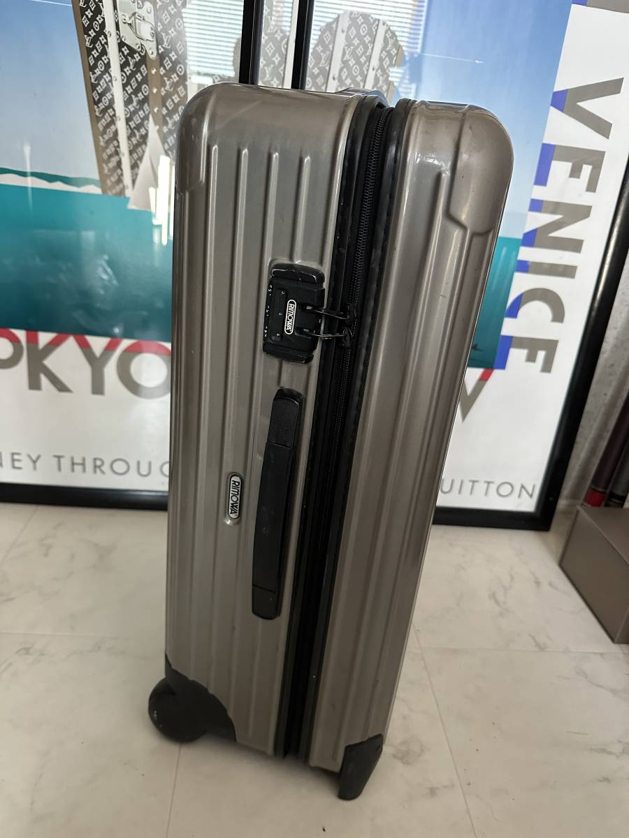 [ prompt decision / immediate payment ]RIMOWA Rimowa SALSA 2 wheel Pro seko champagne gold series color suitcase Carry case 859.63 63L genuine article 