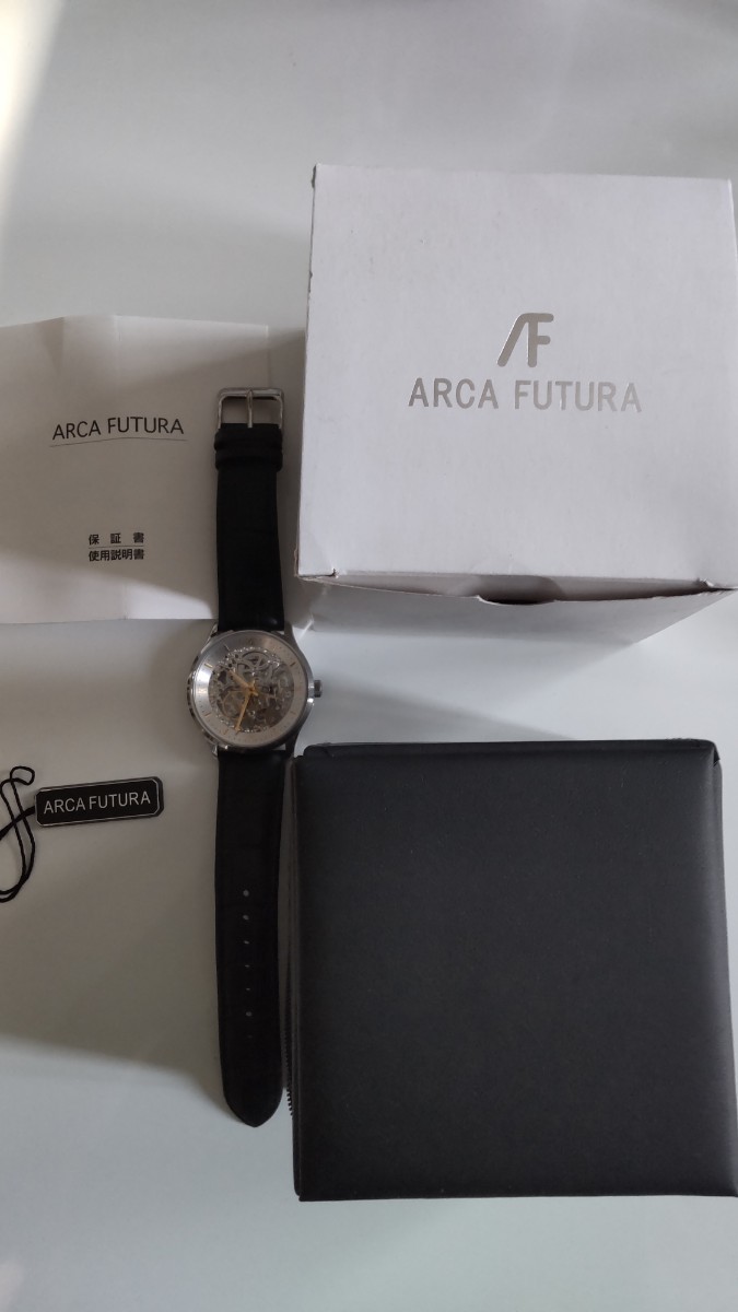 アルカフトゥーラ 自動巻式 腕時計 スケルトン ARCA FUTURA_画像1