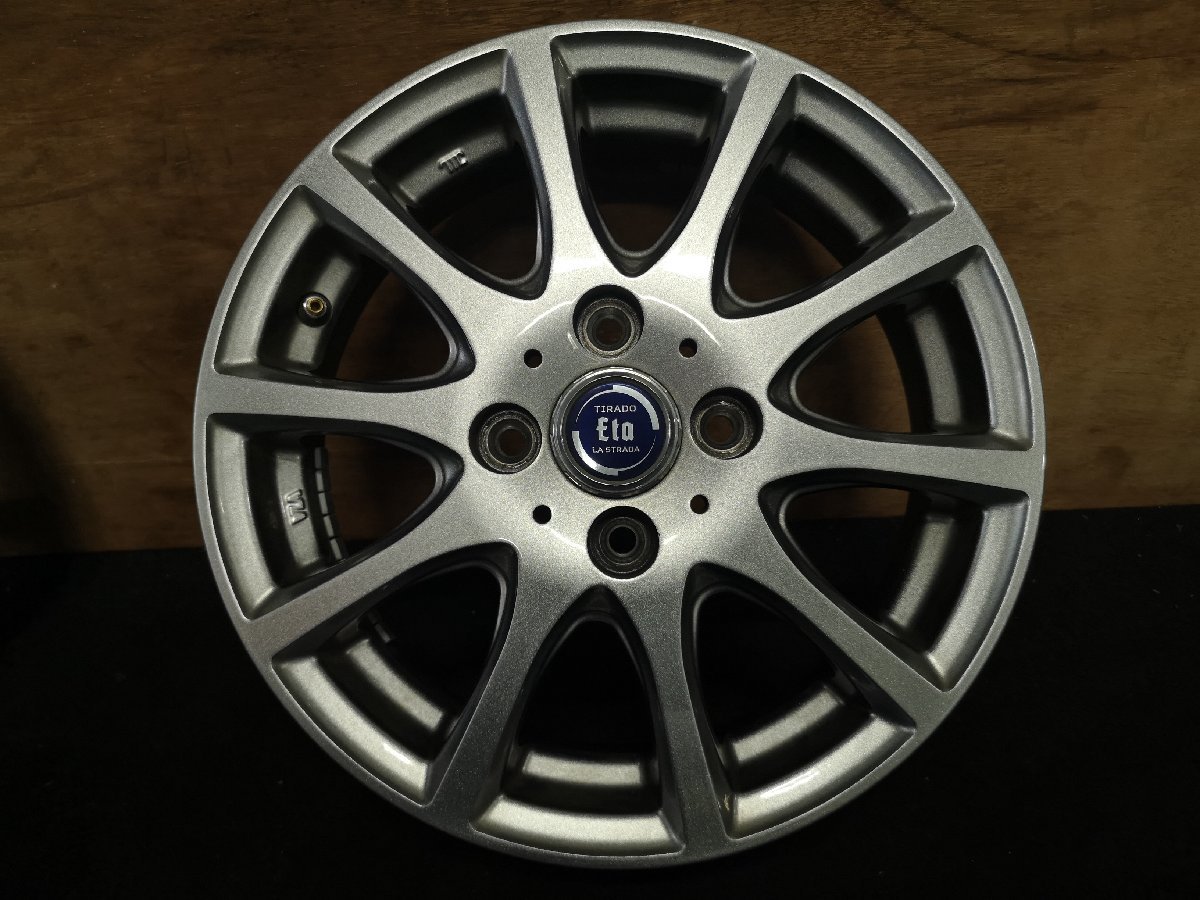 軽自動車に!! ティラード・イータ 14インチ 4.5jj 45 PCD100-