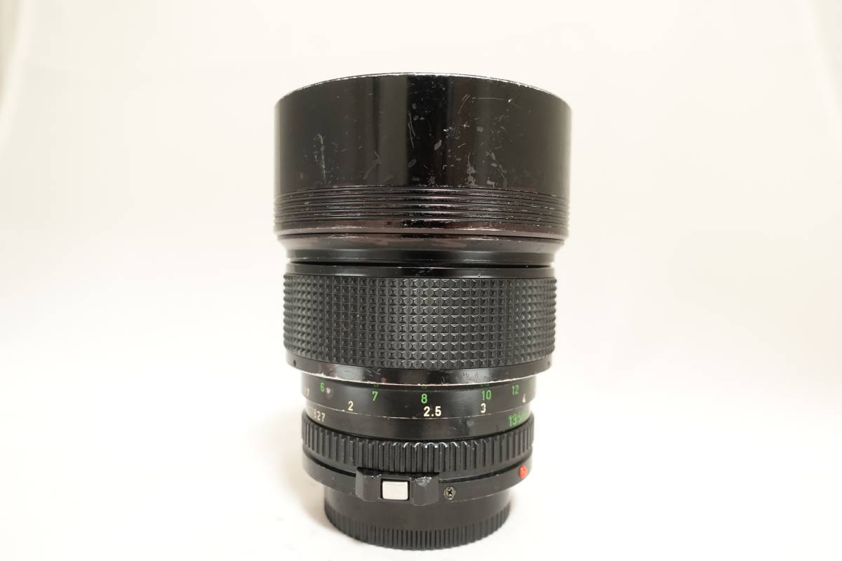 稀少CANON New FD 135mm F2 NFD 中望遠大口径レンズキャノン#199