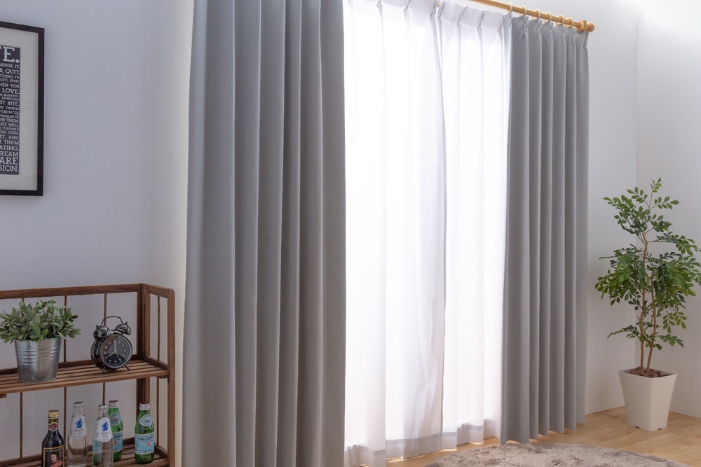 50%OFF 省エネ 遮光1級 完全遮光 ライトグレー 幅150cm×丈60cm2枚 カーテン 遮音 246サイズ展開 形状記憶加工付 日本製 保温 断熱 遮熱 幅150cm用 50%OFF 省エネ 遮光1級 完全遮光 ライトグレー 幅150cm×丈60cm2枚 カーテン 遮音 246サイズ展開 形状記憶加工付 日本製 保温 断熱 遮熱 幅150cm用