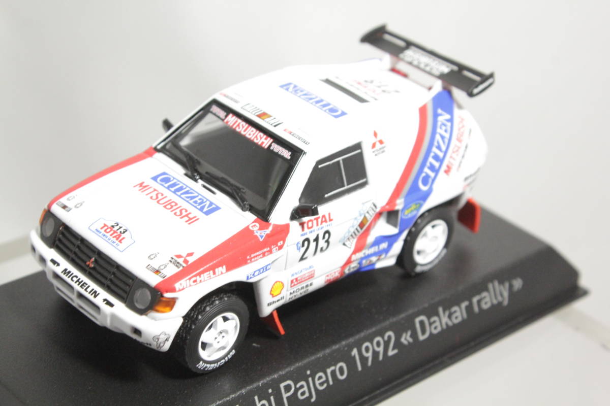 NOREV 1/43 三菱 パジェロ #213 ダカールラリー 1992(ノレブ)|売買