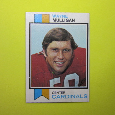 1973 Topps Football #401 Wayne Mulliganの画像1