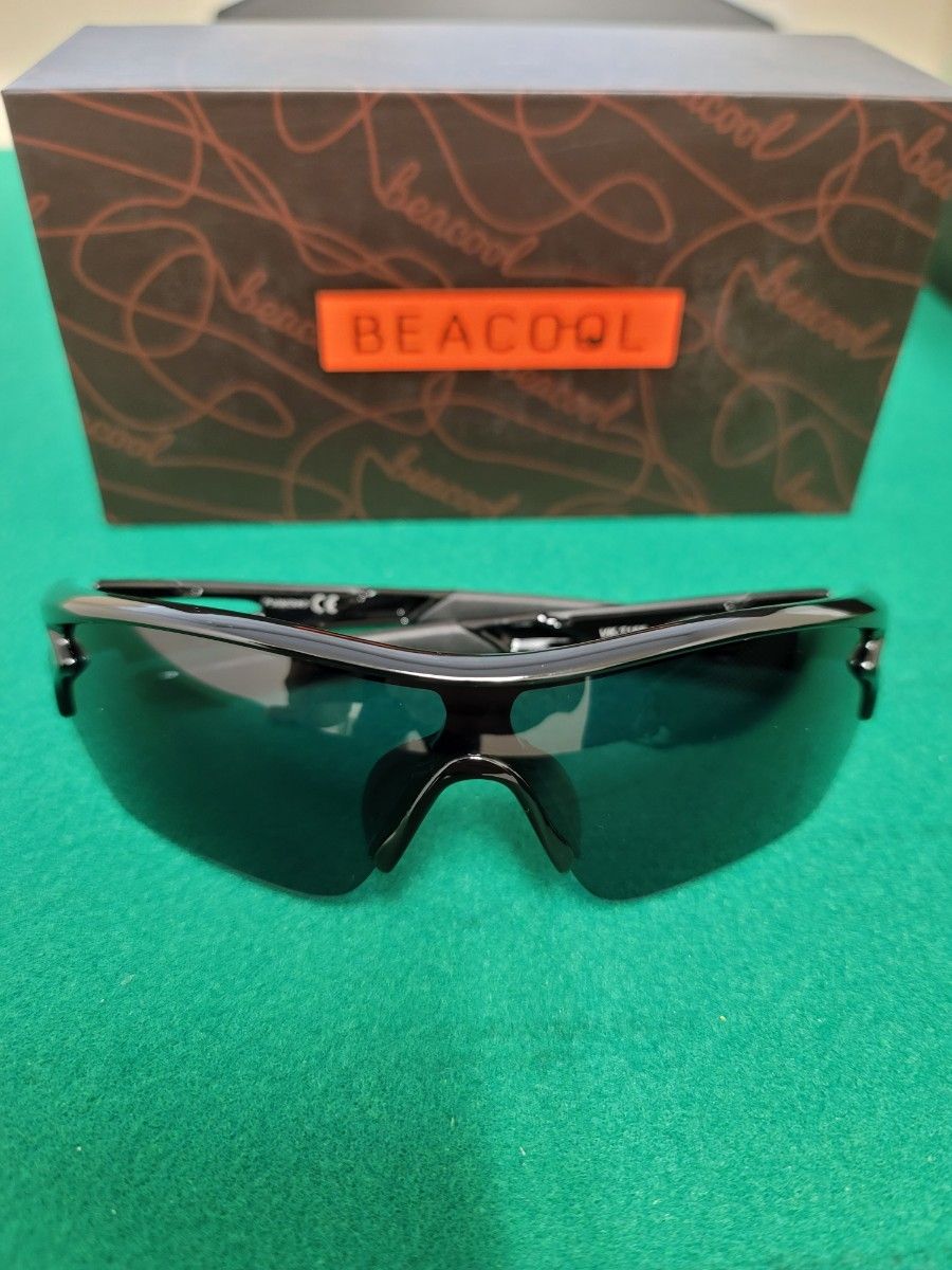 【新品未使用】BEACOOL スポーツサングラス 偏光レンズ 