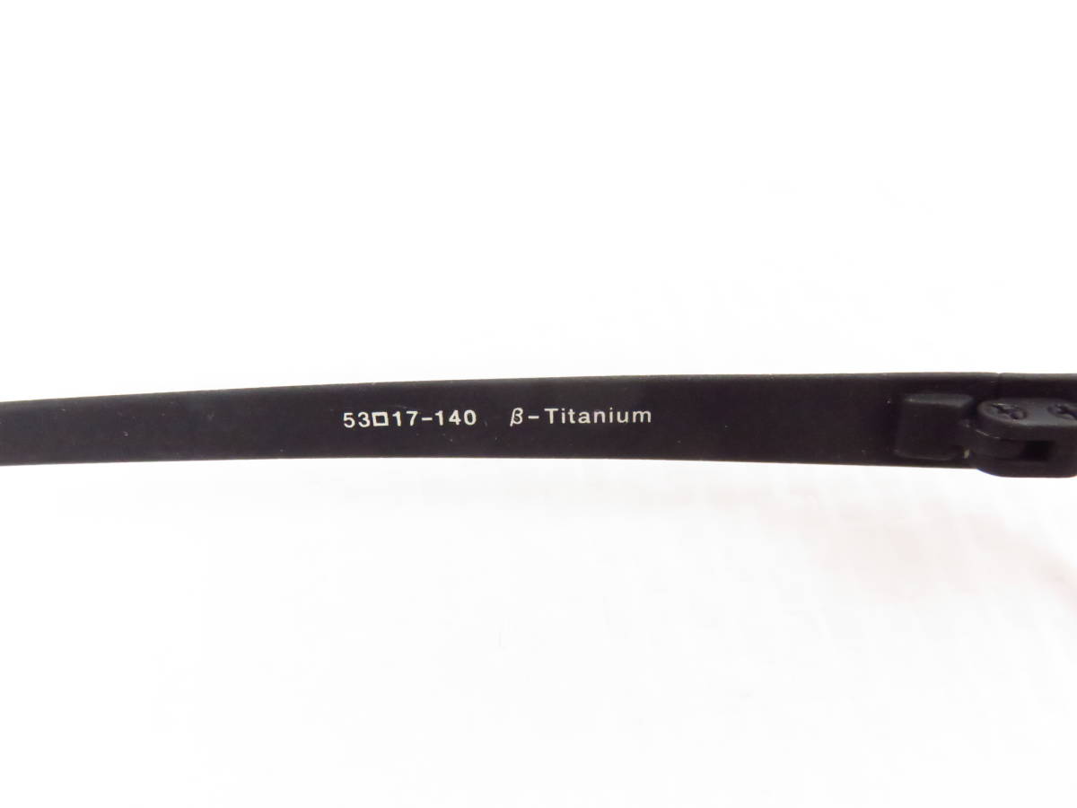 Y2 新品 正規品 ROUND CROSS SQUEARE 日本製 メガネフレーム bebe 53 17-140 ブランド ラウンドクロススクエア  βチタン 眼鏡 オーバル