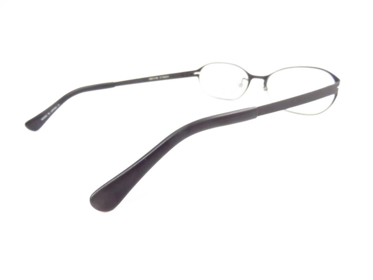 F453 新品 正規品 ROUND CROSS SQUEARE 日本製 メガネフレーム bebe 53□17-140 ブランド ラウンドクロススクエア βチタン 眼鏡 オーバル_画像5