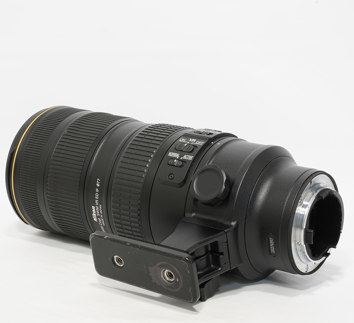 即決 Nikon AF-S NIKKOR 70-200mm F2.8G ED VR II やや難あり 実用品の画像7