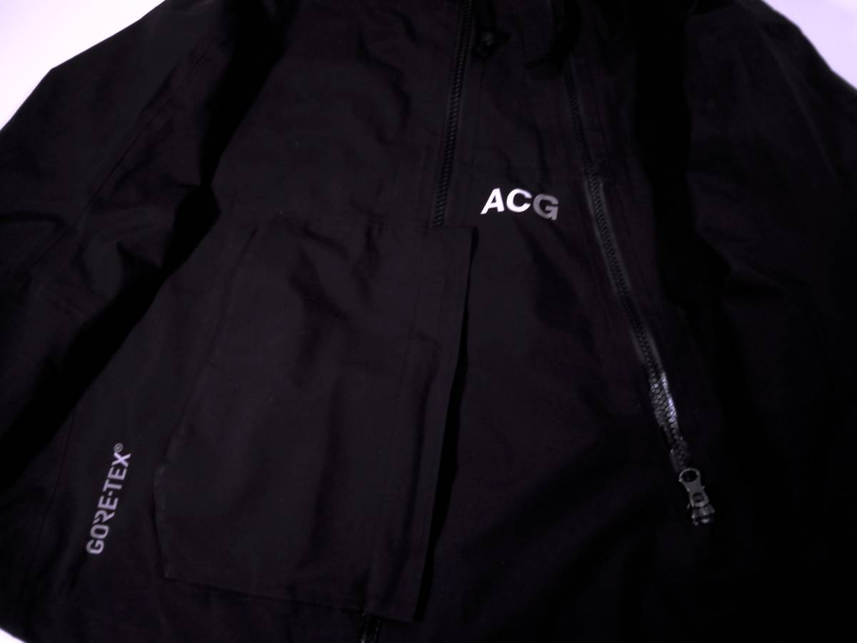 本物/2017年NikeLab ACG/ACRONYM GORE-TEX JACKET/SHORT ALPINE JKT M